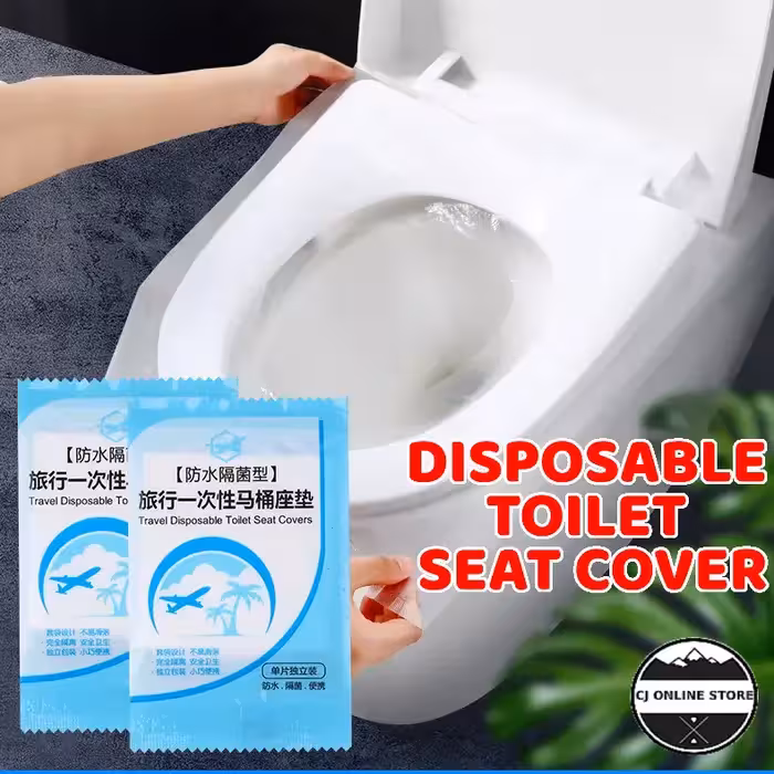 1 Box (100 Pcs) Disposable Toilet Seat Cover - Image 7