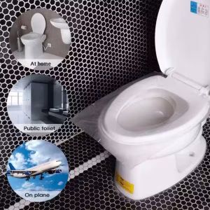1 Box (100 Pcs) Disposable Toilet Seat Cover